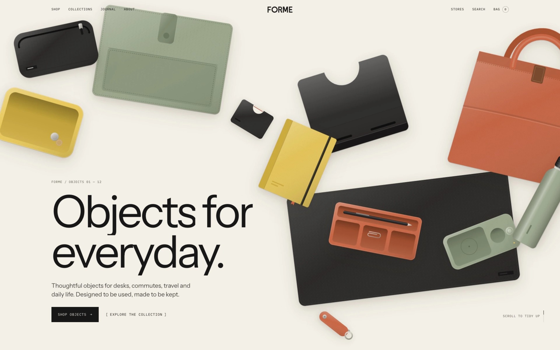 FORME — the catalogue.