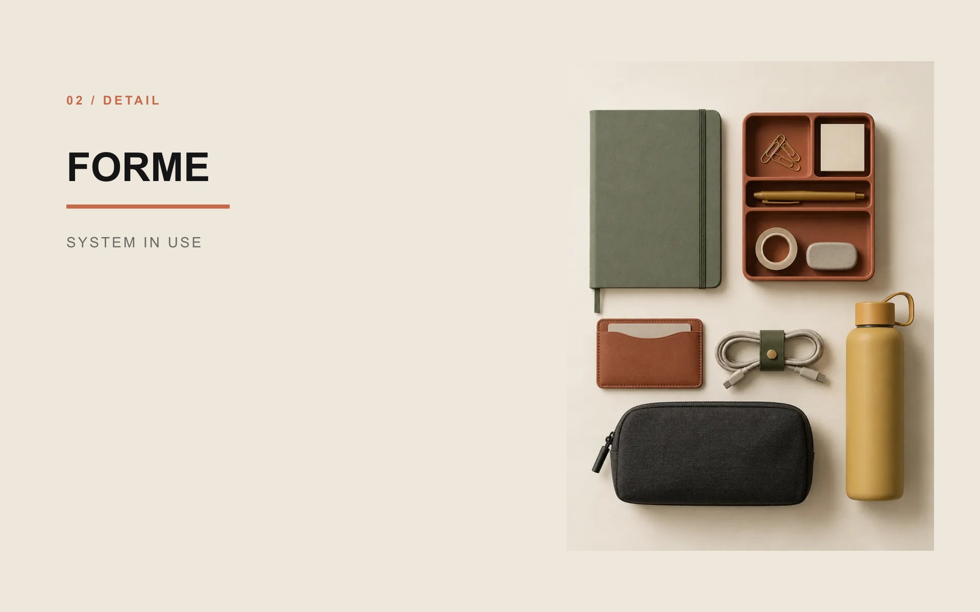 FORME — four colourways.