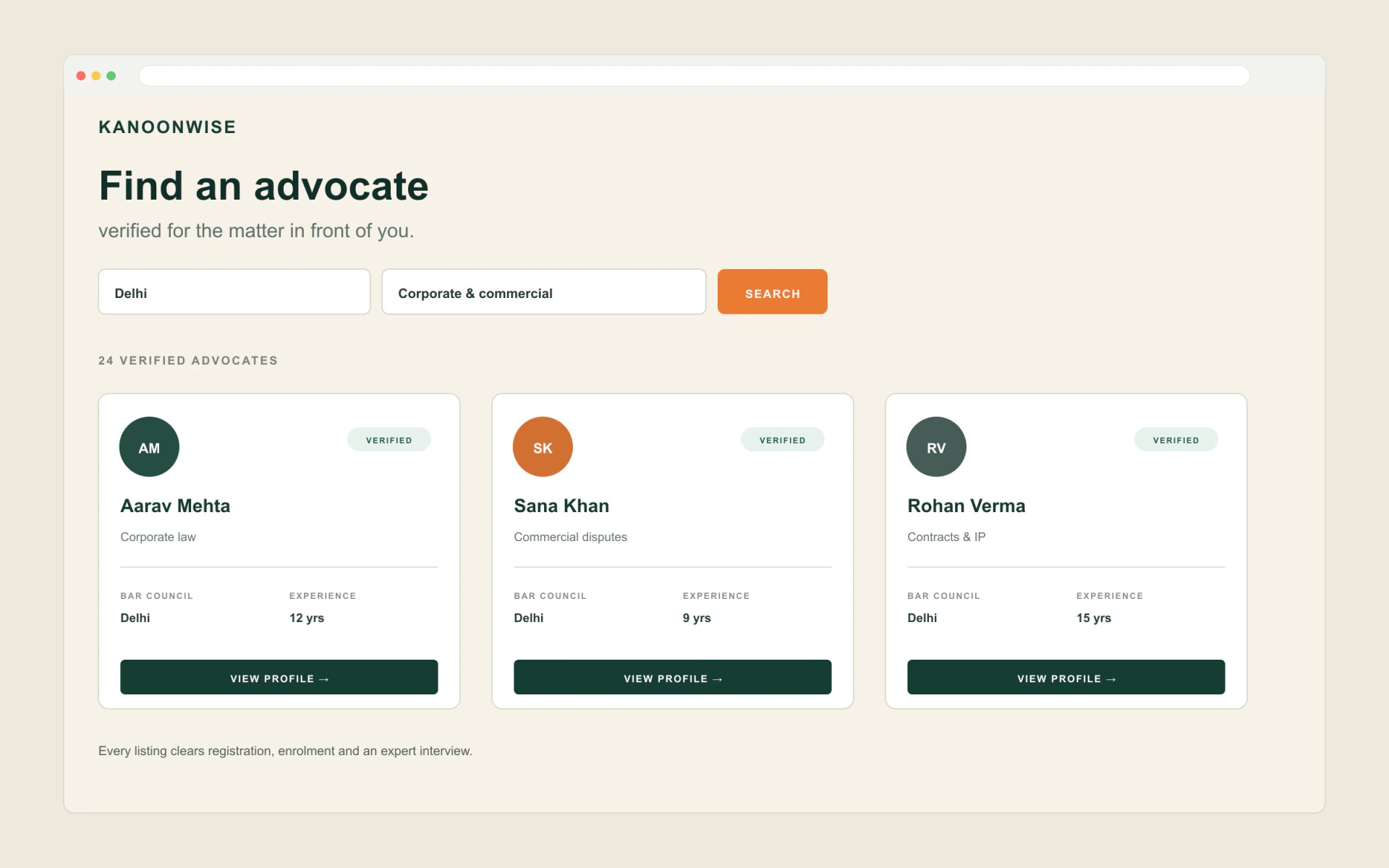 Kanoonwise — discovery.